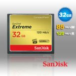 SanDisk 32GB Extreme CompactFlash Card with (write) 85MB/s and (Read)120MB/s - SDCFXSB-032G - Image 2