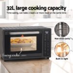 Devanti Air Fryer 32L W/ LCD Touch Oven 1700W - Image 5