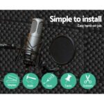 Alpha Acoustic Foam 20pcs 50x50x5cm Sound Absorption Proofing Panels Eggshell - Image 6