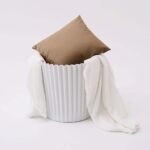 Artiss 2x Bar Stools Cupcake Plastic Foot Stool White - Image 5