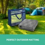 Weisshorn 7x2.5M Annex Matting 600GSM Floor Mats Hollow Design Mesh Caravan - Image 3