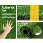 Prime Turf Artificial Grass 2mx5m 10mm Synthetic Fake Lawn Turf Plant Plastic Olive - Image 6