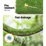 Prime Turf Artificial Grass 30mm 2mx5m Synthetic Fake Lawn Turf Plastic Plant 4-coloured - Image 5
