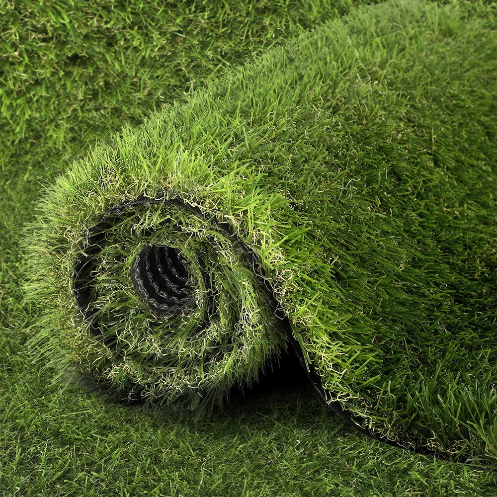 AR-GRASS-35-205M-4C-186144-06 Prime Turf Artificial Grass 35mm 2mx5m Synthetic Fake Lawn Turf Plastic Plant 4-coloured - Image 1