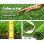 Prime Turf Artificial Grass 40mm 1mx10m Synthetic Fake Lawn Turf Plastic Plant 4-coloured - Image 6