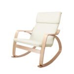 Artiss Rocking Armchair Nursing Bentwood Aero - Image 8