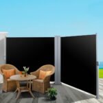 Instahut Side Awning Outdoor Blinds Sun Shade Retractable Screen 2X6M BK - Image 8