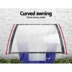 Instahut Window Door Awning 1mx1m Transparent Panel - Image 4