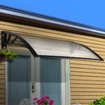 Instahut Window Door Awning 1mx1.2m Transparent - Image 7