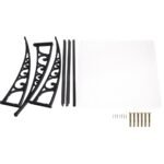 Instahut Window Awning Door Canopy 1mx2m Transparent - Image 6