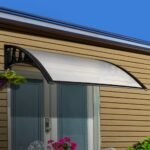 Instahut Window Door Awning 1mx6m Transparent Plastic Frame - Image 7