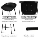 Artiss 4x Bar Stools Kitchen Counter Stools Metal - Image 4