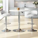 Artiss Bar Table and Stools Set Dining Desk Kitchen Chairs Cafe Pub - Image 7