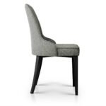 Artiss Dining Chairs Set of 2 Linen Fabric Grey - Image 4