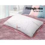 Giselle Bedding Memory Foam Pillow Bamboo Twin Pack - Image 2