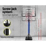 Everfit 3.05M Basketball Hoop Stand System Adjustable Height Portable Pro Blue - Image 5