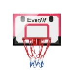 Everfit 23" Mini Basketball Hoop Backboard Door Wall Mounted Sports Kids Red - Image 3