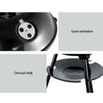 Grillz BBQ Grill Charcoal Smoker - Image 7