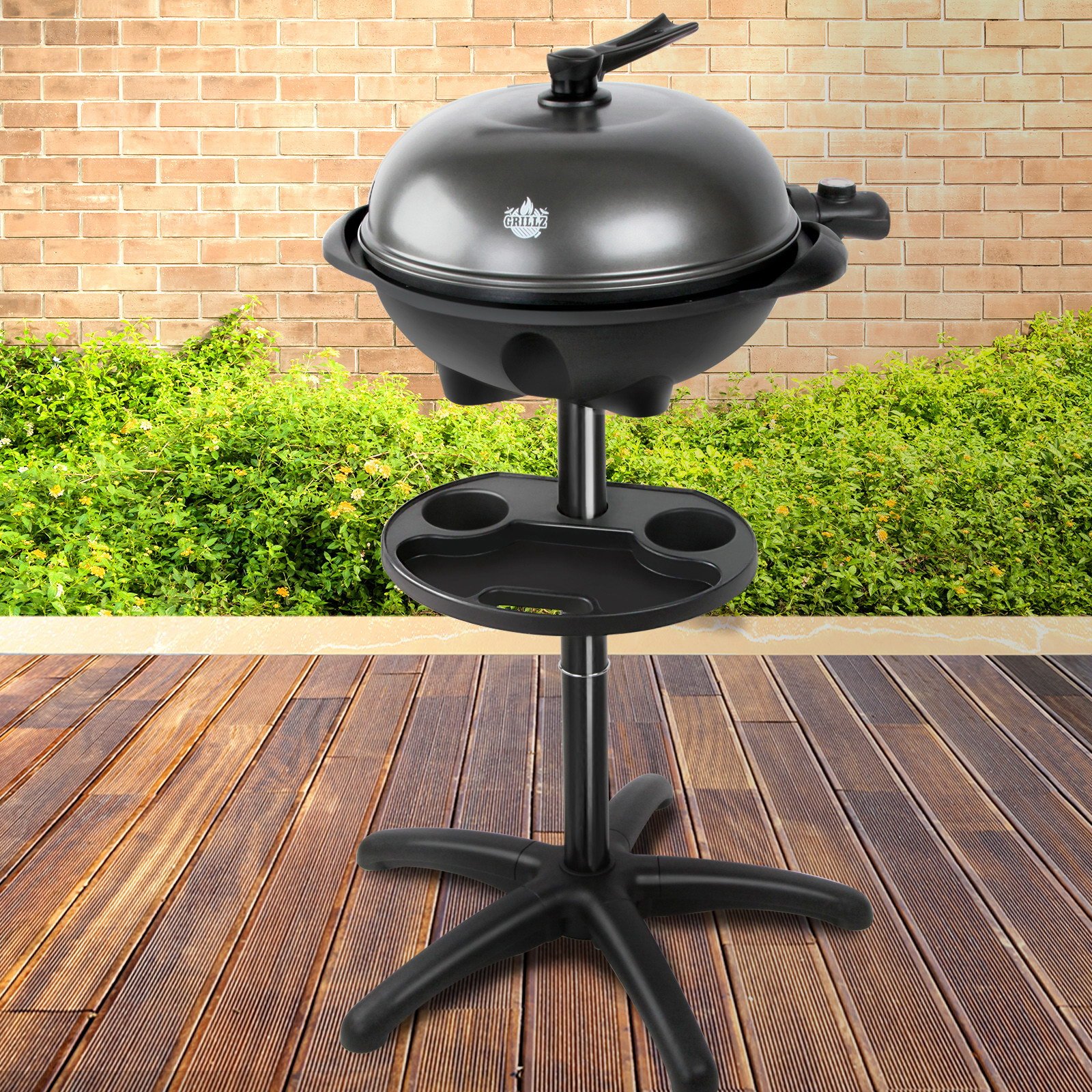 BBQ-ELC-STAND-202502281644-00 Grillz BBQ Grill Electric Smoker - Image 1
