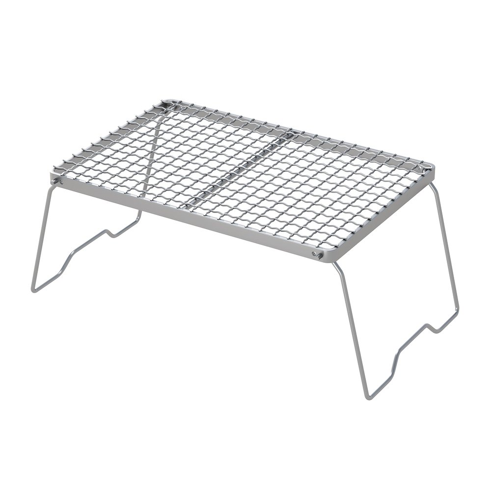 BBQ-ST-GRILL-202506111512-00 Grillz Portable BBQ Grill Charcoal Smoker Foldable Camping Outdoor - Image 1