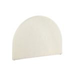Artiss Bed Head Headboard Bed Frame Queen Boucle - GREI White - Image 7