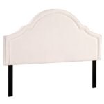 Artiss Bed Frame Bed Head Headboard King Velvet IRIS Beige - Image 7