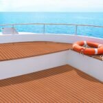 Seamanship EVA Foam Boat Flooring Mat Decking Sheet 240x90x0.6cm Dark Brown - Image 7