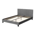 Artiss Bed Frame Queen Size Grey NEO - Image 3