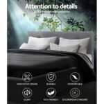 Artiss Bed Frame Double Size Grey VANKE - Image 4