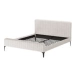 Artiss Bed Frame King Size Beige AMMY - Image 7