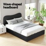 Artiss Bed Frame Double Size Boucle DARA - Image 5