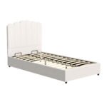 Artiss Bed Frame King Single Size Boucle FION - Image 7