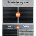 Giantz 108 Storage Bin Rack Wall Mounted - Image 5