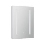 Bathroom Mirror Cabinet LED 500x720mm Medicine Wall Storage - Image 4