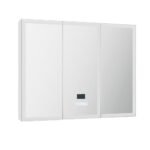 Bathroom Mirror Cabinet LED Light 900x720mm Medicine Wall Storage - Image 4