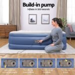 Bestway Air Mattress King Inflatable Bed 56cm Airbed Blue - Image 6