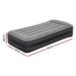Bestway Air Mattress Single Inflatable Bed 46cm Airbed Black - Image 2