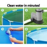 Bestway Pool Pump Cartridge Filter 1500GPH 5678L/H Flowclear Filters Cleaner - Image 4