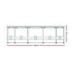 Bestway Swimming Pool 366x76cm Steel Frame Round Above Ground Pools w/ Filter Pump 6473L - Image 2