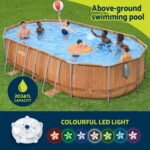Bestway Swimming Pool Steel Frame Luxury Pool & SPA Massage Set 6.1x3.66x1.22m - Image 4