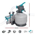 Bestway Pool Pump Sand Filter 2200GPH 8327L/H Pools Flowclear Filters - Image 3