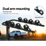 Giantz 4 Bicycle Carrier Bike Rack Car Rear Hitch Mount 2" Towbar Foldable,Giantz 4 Bicycle Carrier Bike Rack Car Rear Hitch Mount 2" Towbar Foldable - Image 5