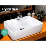 Cefito Bathroom Basin Ceramic Vanity Sink Hand Wash Bowl 48x38cm - Image 5