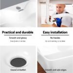 Cefito Bathroom Basin Ceramic Vanity Sink Hand Wash Bowl 48x38cm - Image 6