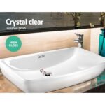 Cefito Bathroom Basin Ceramic Vanity Sink Hand Wash Bowl 60x38cm - Image 5