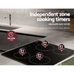 Devanti Electric Ceramic Cooktop 60cm Touch Control - Image 7