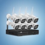 UL-tech Wireless CCTV Security System 8CH NVR 3MP 8 Square Cameras - Image 8