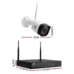 UL-tech 3MP Wireless CCTV 8CH 4 Square Camera - Image 2