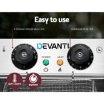 Devanti 20L Electric Commercial Deep Fryer Double Baskets 4400W - Image 4