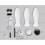 Devanti 48'' Ceiling Fan DC Motor w/Light w/Remote - White - Image 6